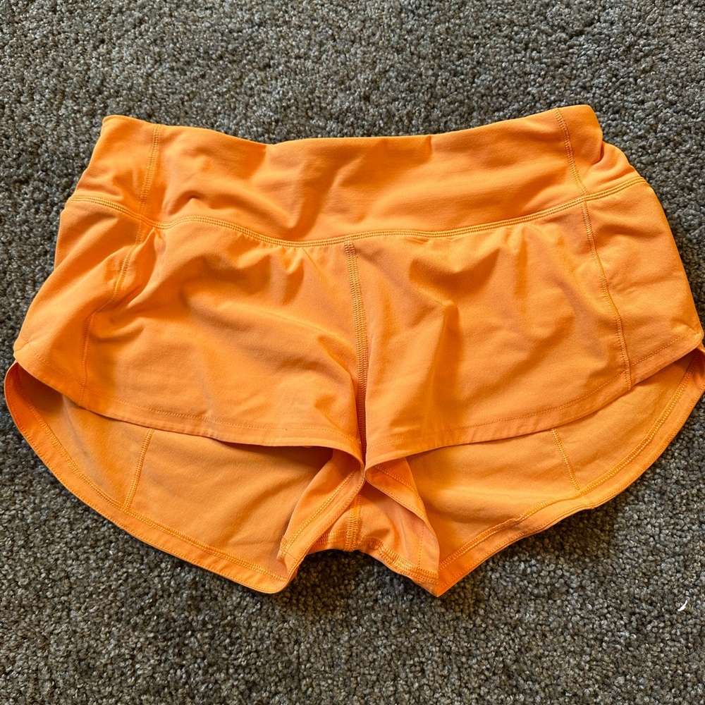 neon orange 2.5 speedups size 4